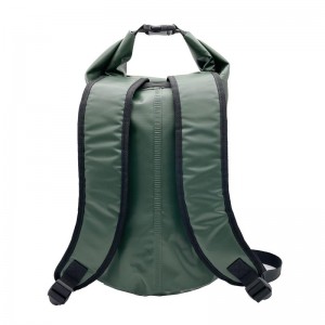 Waterproof roll up dry backpack for hiking