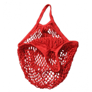 Eco-friendly nga Cotton Mesh Grocery Tote Bag