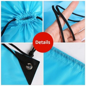 Olona awọn awọ drawstring apoeyin