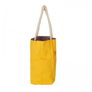 Summer Beach Cotton Tote Bag Mei Rope Handle